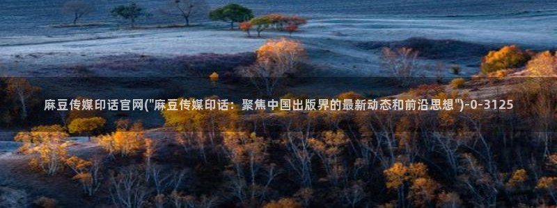 麻豆映像传媒官网：麻豆传媒印话官网(\